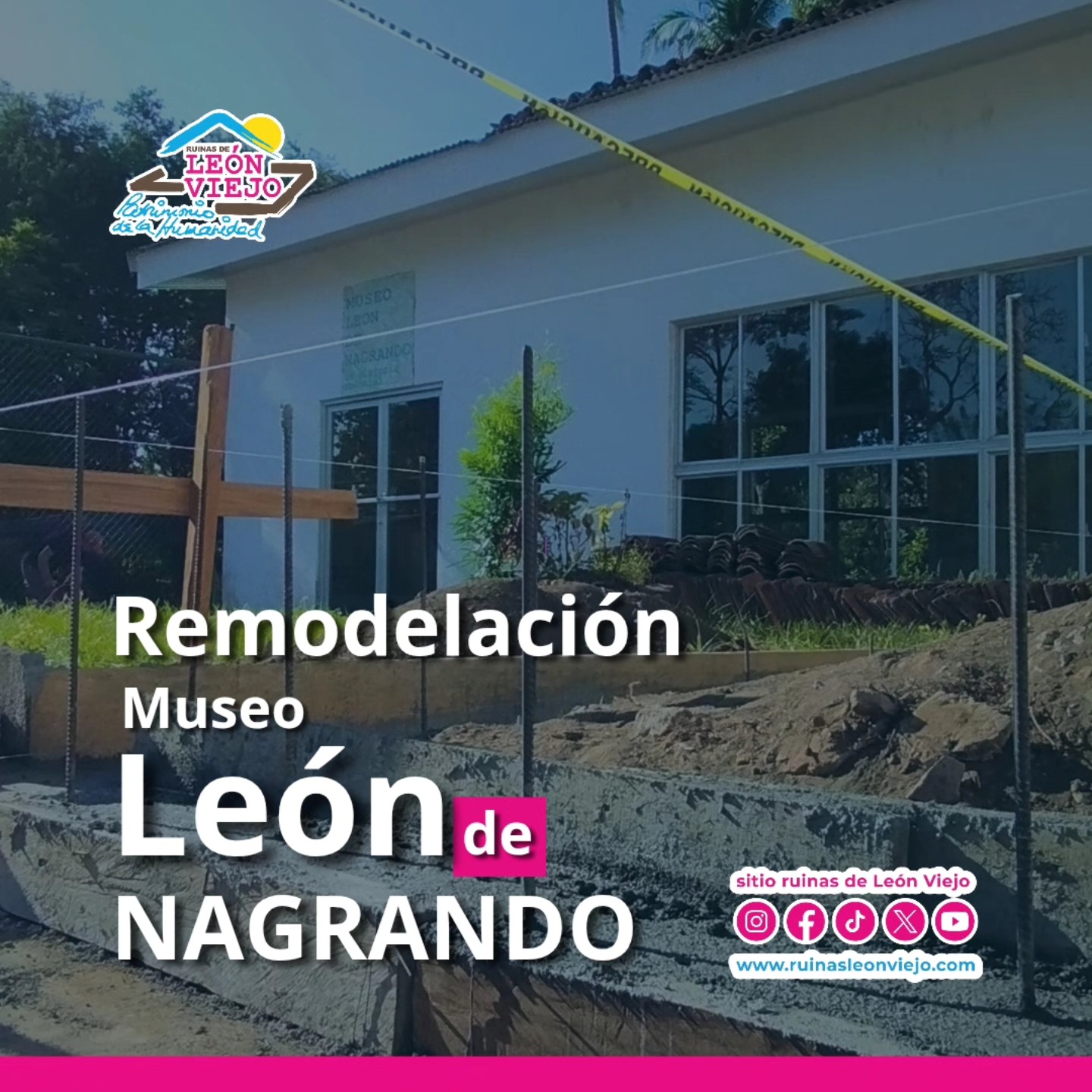 Remodelaciones en museo colonial "León de Nagrando"