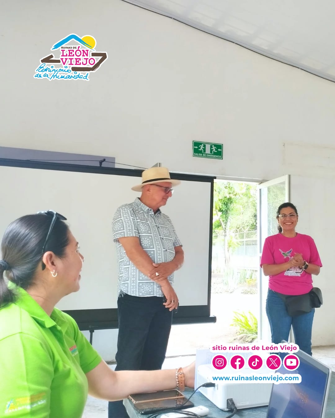 Sitio Ruinas de León Viejo inicio una serie de capacitaciones en coordinación con INTUR durante el mes de marzo-2025